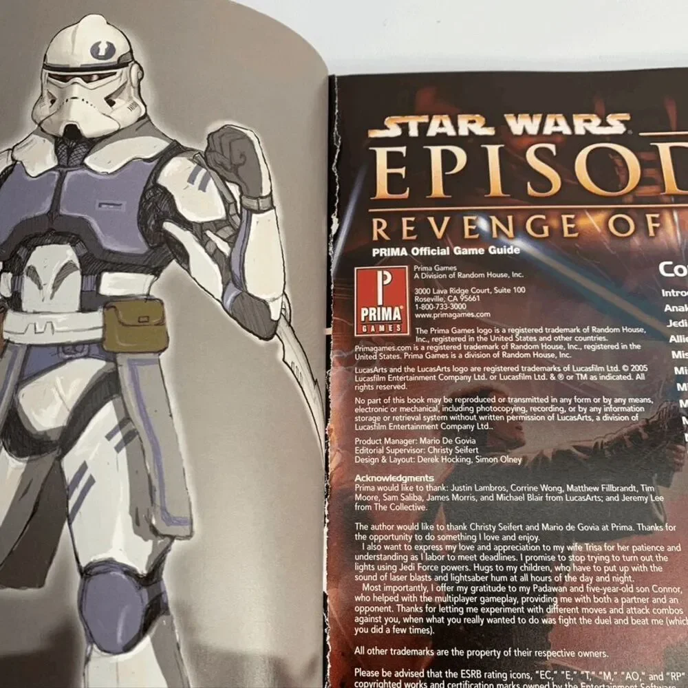 Star Wars Episode III Revenge of the Sith Prima‎ Official Guide no poster